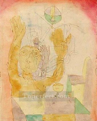 Enlightenment of two Sectie Paul Klee Oil Paintings